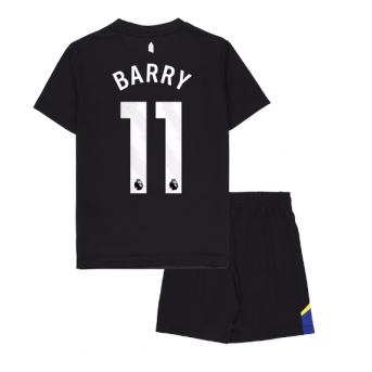 Billige Fotballdrakt Everton Thierno Barry #11 Replika Tredjedraktsett Barn 2025-26 Kortermet (med bukser)